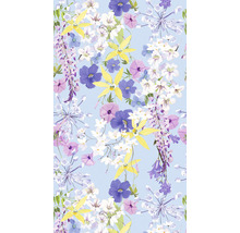 Blumentapete mit floralem Muster