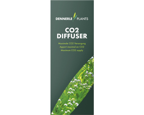 CO² Diffusor DENNERLE PLANTS CO2 Diffuser aus Acryl mit Keramikmembran transparent Dennerle Plants CO2 Diffuser zur maximalen CO2 Versorgung