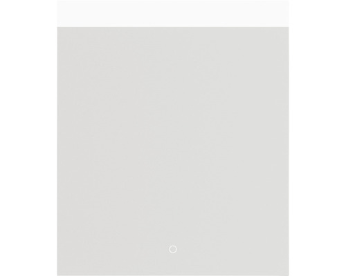 Rechteckiger Spiegel mit integrierter Beleuchtung