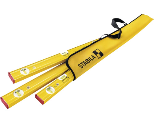 Wasserwaagen Set Stabila PRO SET 80 AS 120 cm 60 cm und 30 cm Wasserwaagen Set Stabila PRO SET 80 AS 120 cm 60 cm und 30 cm