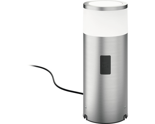 Außenleuchte aus Metall mit Netzkabel