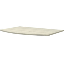 Halbrunde Ablage aus Holz