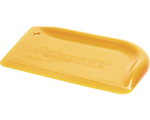 Schaber für Feuertopf /-pfanne 15,5 x 15 cm Kunststoff gelb-0