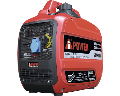 Stromerzeuger Inverter AiPower SUA2000i Benzin 2000 W 1x230V