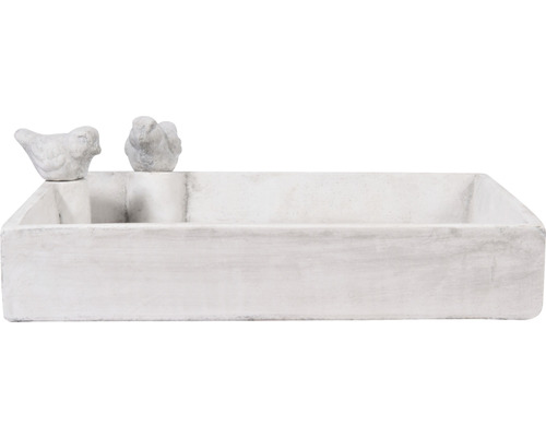 Dekoschale mit Vogelmotiven