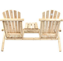 Gartenbank 153 x 85 x 101 cm Holz
