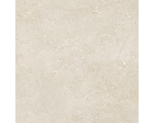 Feinsteinzeug Terrassenplatte Rock beige rektifizierte Kante 60 cm x 60 cm x 2 cm Fliesenbelag mit Steindekor