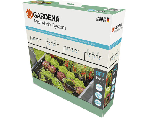 Bewässerungsset GARDENA Micro-Drip Start Set Hochbeet/Beet (für bis zu 35 Pflanzen)-0