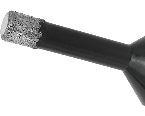 Detailaufnahme eines Glasbohrers