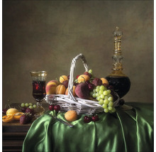 Glasbild New Baroque Still Life VIII 30x30 cm