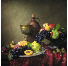 Stillleben mit Obst, Kelch und Krug