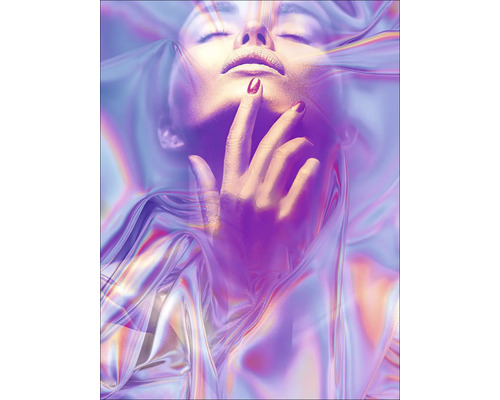 Glasbild Hands On Her Face IV 60x80 cm Glasbild Hands On Her Face IV 60x80 cm