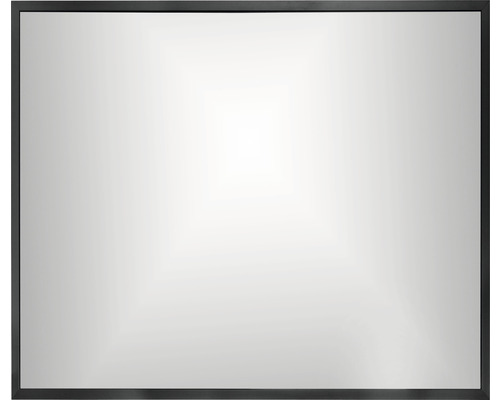 Rechteckiger Spiegel mit Rahmen