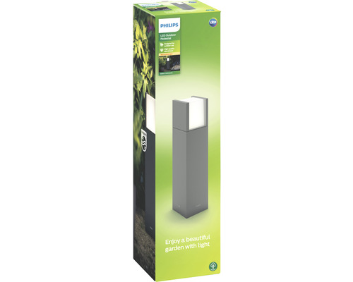 Verpackung einer Philips LED Sockelleuchte für den Außenbereich