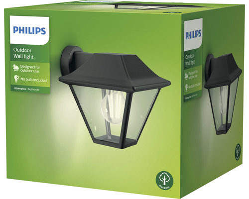 Verpackung einer Philips Außenwandleuchte