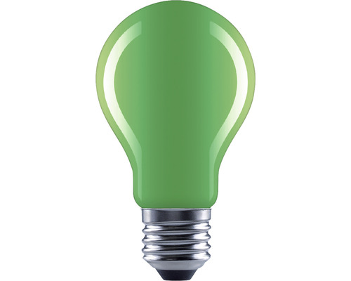FLAIR LED Lampe A60 E27/4W grün