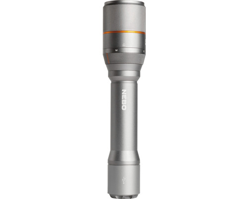 NEBO aufladbare Taschenlampe aus Metall