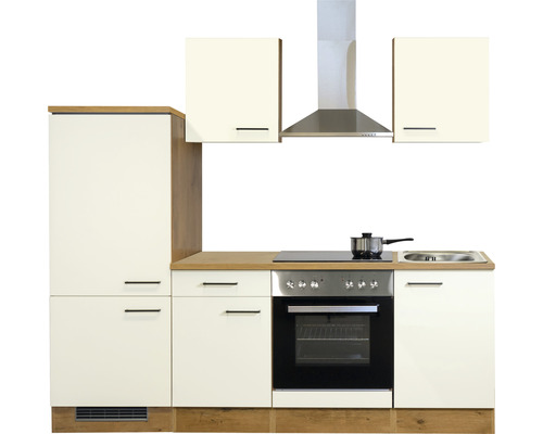Küchenzeile Vintea 220 Well Geräten | mit cm Flex HORNBACH