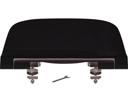 Toilettensitz mit Befestigungsmaterial und Schraubenschlüssel