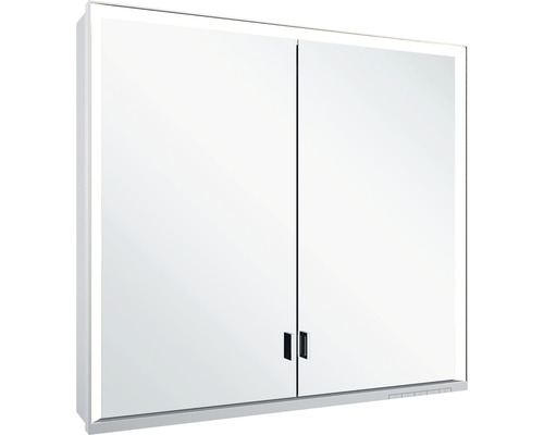 Spiegelschrank KEUCO Royal Lumos 80 x 16,5 x 73,5 cm verspiegelt 2-türig LED IP 24