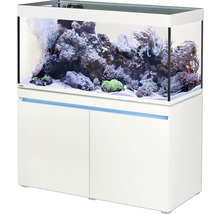 Aquariumkombination EHEIM incpiria 430 reef mit Förderpumpe und beleuchtbaren Unterschrank alpin