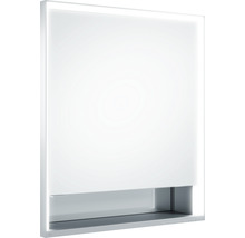 Quadratischer Spiegelschrank mit Beleuchtung