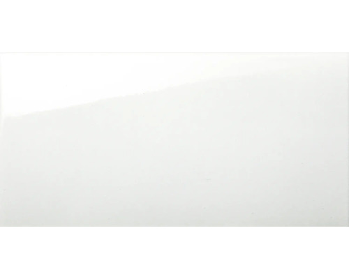 Steingut Wandfliese Glace weiß glänzend 30 x 60 x 0,73 cm Steingut Wandfliese Glace weiß glänzend 30 x 60 x 0,73 cm