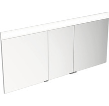 Spiegelschrank KEUCO Edition 400 141 x 15,4 x 65 cm alufarben 3-türig LED IP 24
