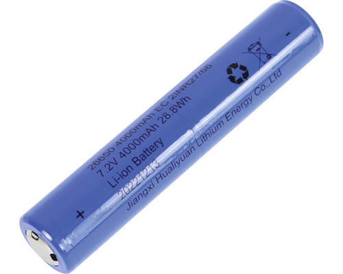 Wiederaufladbare Batterie - Ersatzakku für Baustellenlampe TECPO 300588