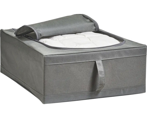 Aufbewahrungsbox aus Textil mit Reißverschluss für Bettwaren