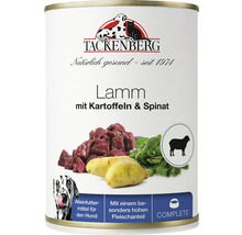 Hundefutter nass TACKENBERG Lamm mit Kartoffeln 400g