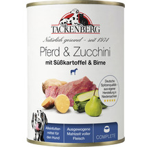 Tackenberg Pferd und Zucchini Hundenahrung in Dose