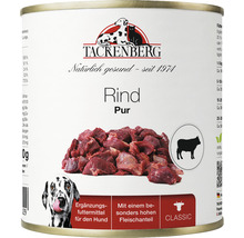 Hundefutter nass TACKENBERG Rind pur 800g