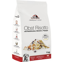 Tackenberg Obst Risotto Hundefutter mit Reisflocken, Banane und Papaya in einer 1 Kilogramm Packung