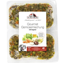 Tackenberg Gourmet Gemüsemischung mit Ingwer für Hunde in Verpackung
