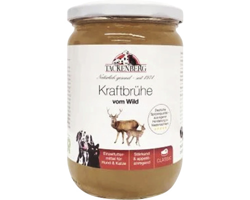 Tackenberg Kraftbrühe vom Wild im Glas