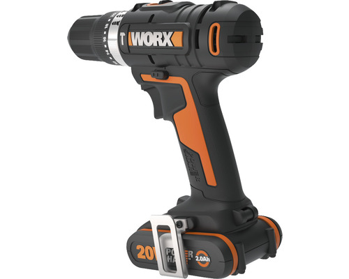 Worx Akku-Bohrschrauber mit 2,0 Ah Akku