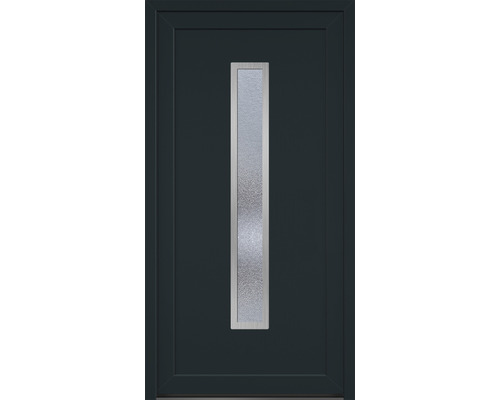 Haustür mit Glaseinsatz