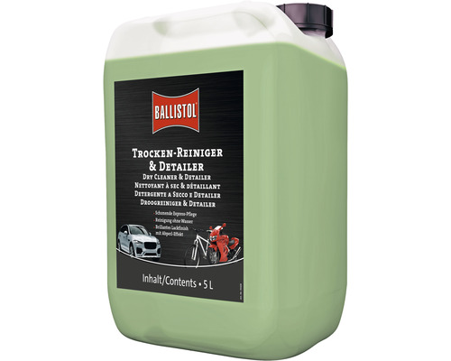 Trocken-Reiniger & Detailer Ballistol 5 Liter Kanister Reinigung ohne Wasser