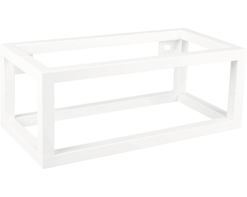 Weißer Waschtischunterschrank Rahmen