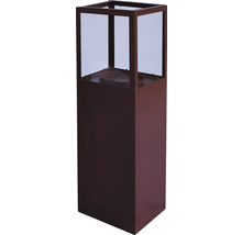 Laterne aus Metall und Glas