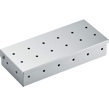 Räucherbox aus Edelstahl mit Löchern
