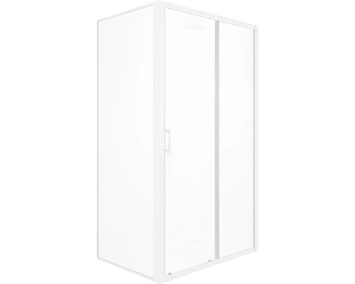 Duschkabine mit Schiebetür und Rahmen