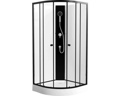 Komplettdusche Aurlane Ninjago 85 x 85 x 200 cm schwarz Komplettdusche Aurlane Ninjago 85 x 85 x 200 cm schwarz
