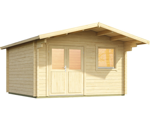 Holz Gartenhaus mit Doppeltür und Fenster