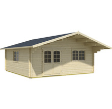 Gartenhaus Outdoor Life Zanzibar 4 inkl. Fußboden 631 x 745 cm natur