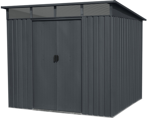 Metall Gerätehaus mit Doppeltür