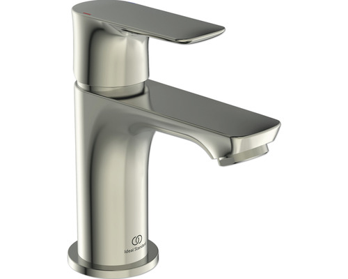 DP Grifería GS11070 Waschtischarmatur – Metallic Silver, Hoher Wasserfall, Inkl. Montageset