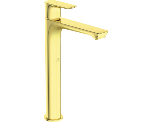 Ideal Standard Waschtischarmatur für Aufsatzwaschbecken CONNECT AIR gold A7028A2 Hoher Waschtischmischer aus Metall