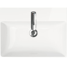 Waschbecken mit Armatur von oben